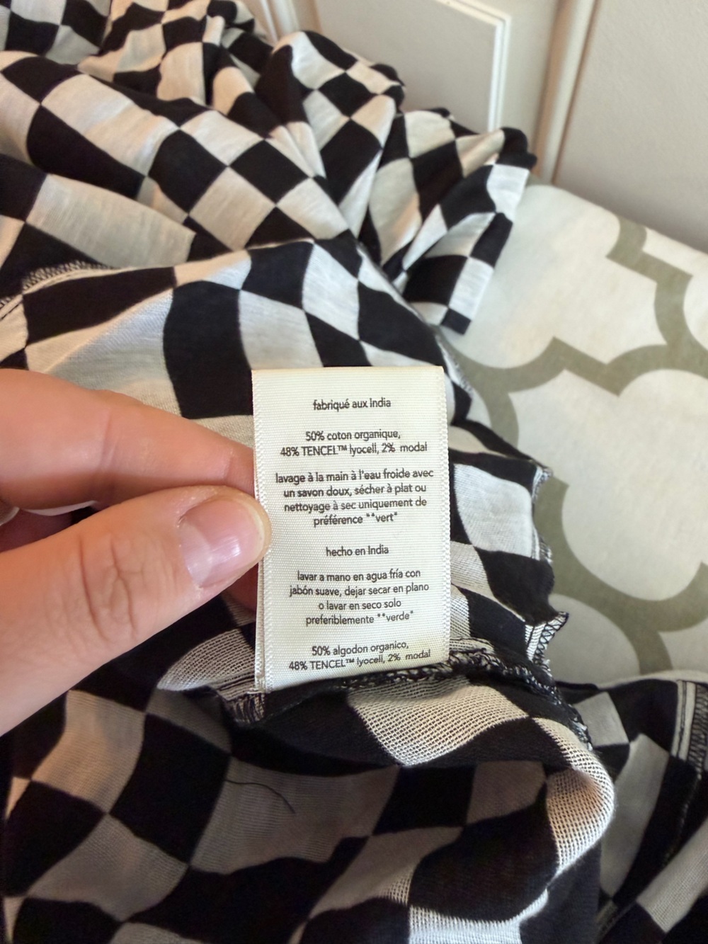Mara Hoffman coverup black/white NWT Size 3X - Picture 11 of 14